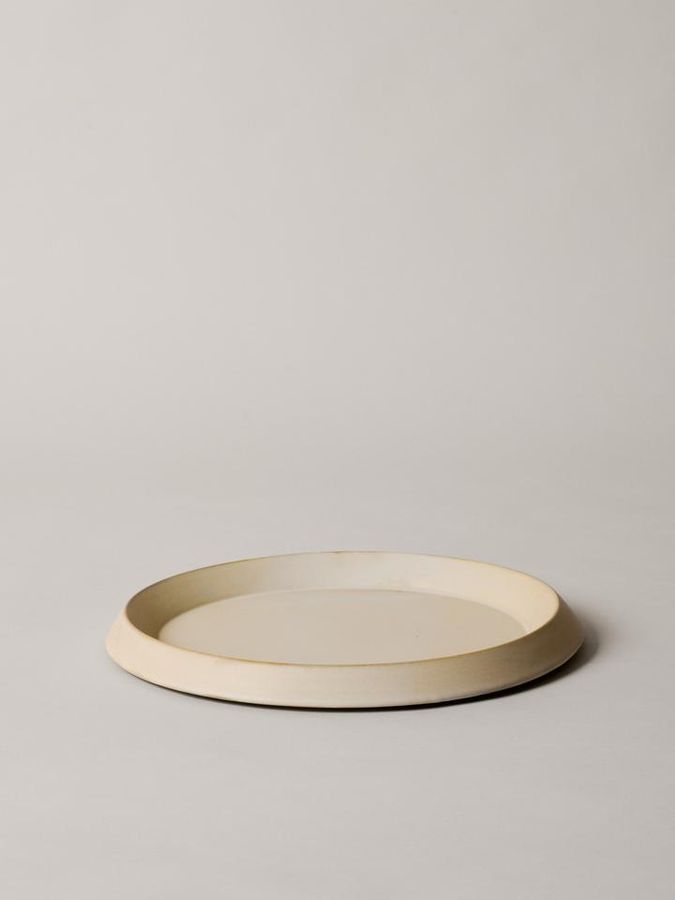 Ferm Living - Erena Serving Platter - Ø35 - Cream